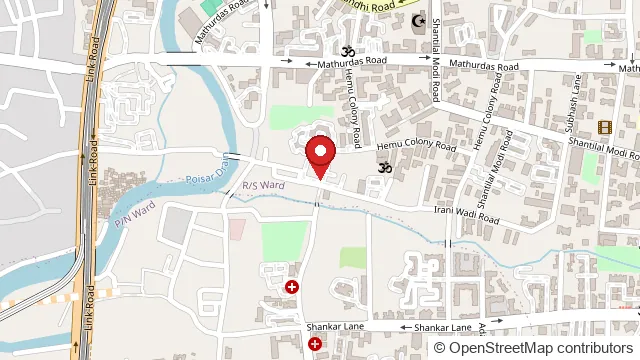 Map of Siddhi Vinayak C.H.S, Kandivali West, Mumbai; opens Google Maps